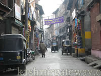Picturesque old Srinagar